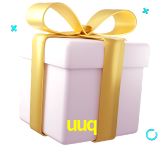 Receba seus bônus de boas-vindas no uuq