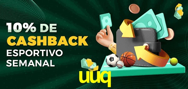 10% de bônus de cashback na uuq