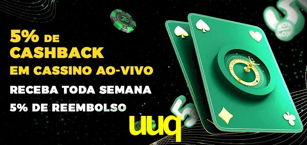 Promoções do cassino ao Vivo uuq
